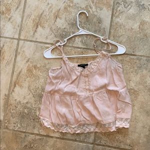 Blush pink tank top